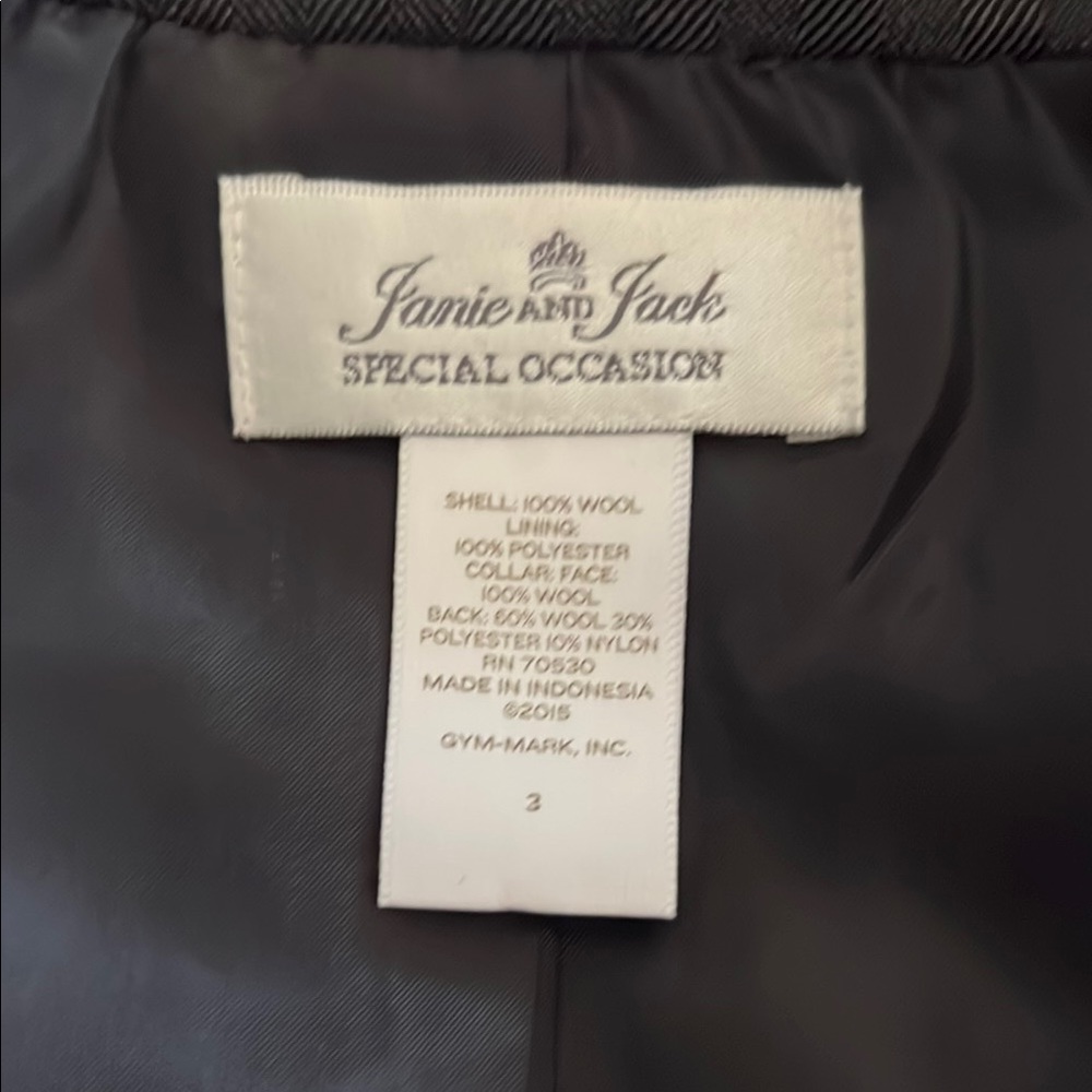 Jamie and Jack Special Occasion Wool Jacket